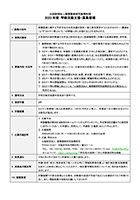 2023年度 学術活動支援 募集要項